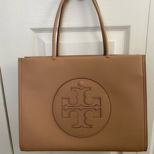 Tory Burch Brown Leather Tote